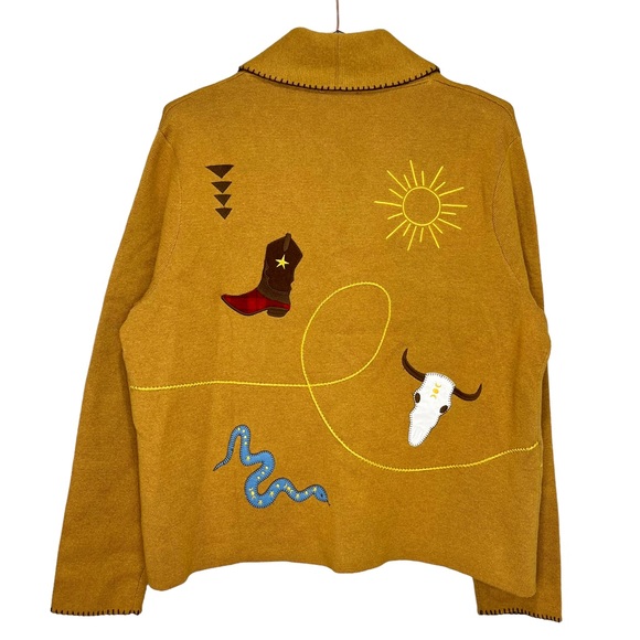 NEW Free People x Pendleton Souvenir Western Cardigan Large - Picture 5 of 10